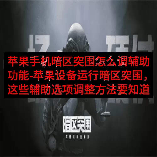 苹果手机暗区突围怎么调辅助功能-苹果设备运行暗区突围，这些辅